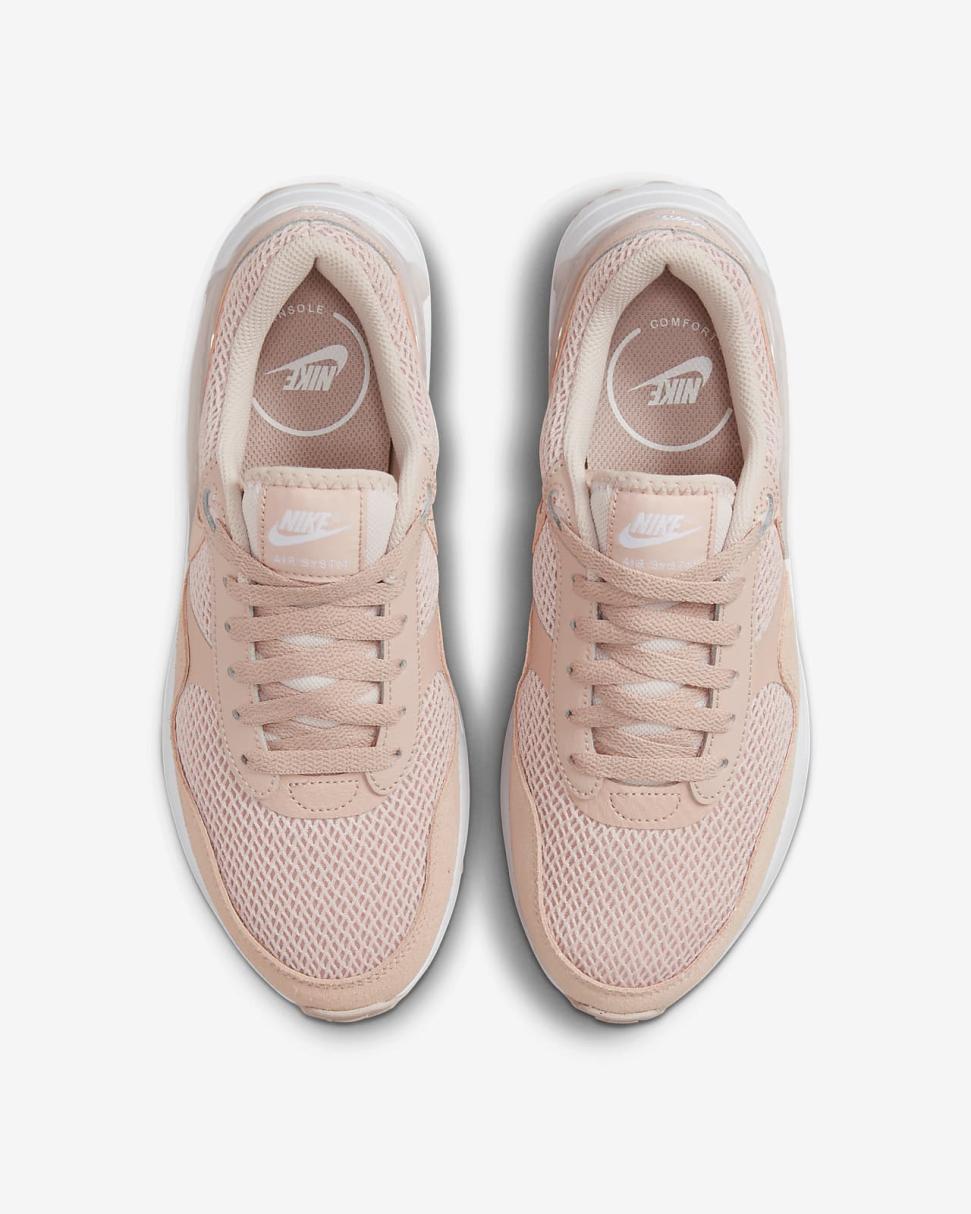 Nike Air Max SYSTM Barely Rose/Light Soft Pink/White/Pink Oxford | Womens Nike Lifestyle