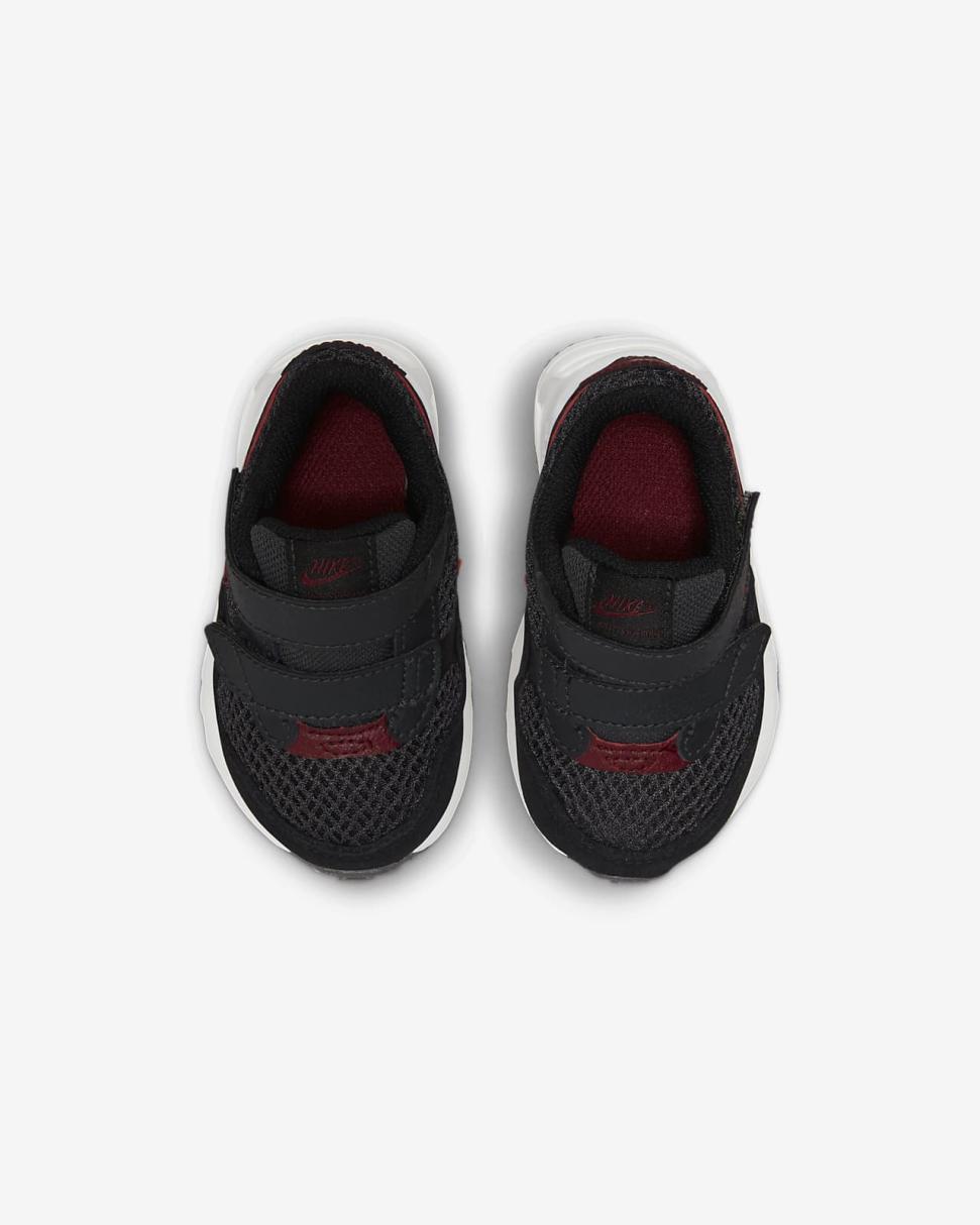 Nike Air Max SYSTM Black/Anthracite/Summit White/Team Red | Kids Nike Air Max