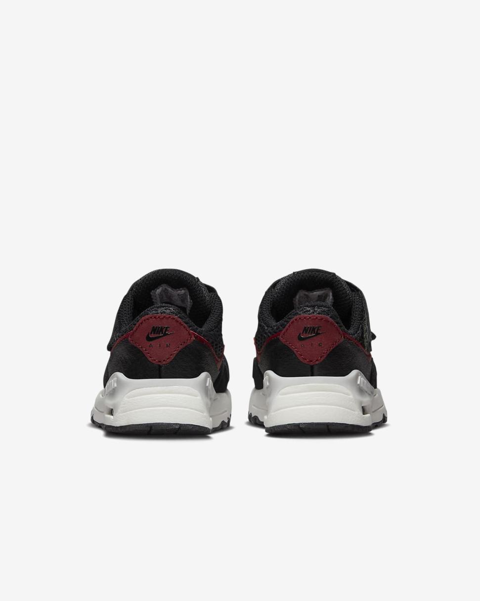 Nike Air Max SYSTM Black/Anthracite/Summit White/Team Red | Kids Nike Air Max