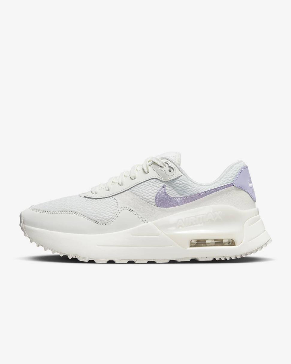 Nike Air Max SYSTM Sail/Phantom/Indigo Haze/Oxygen Purple | Womens Nike Lifestyle
