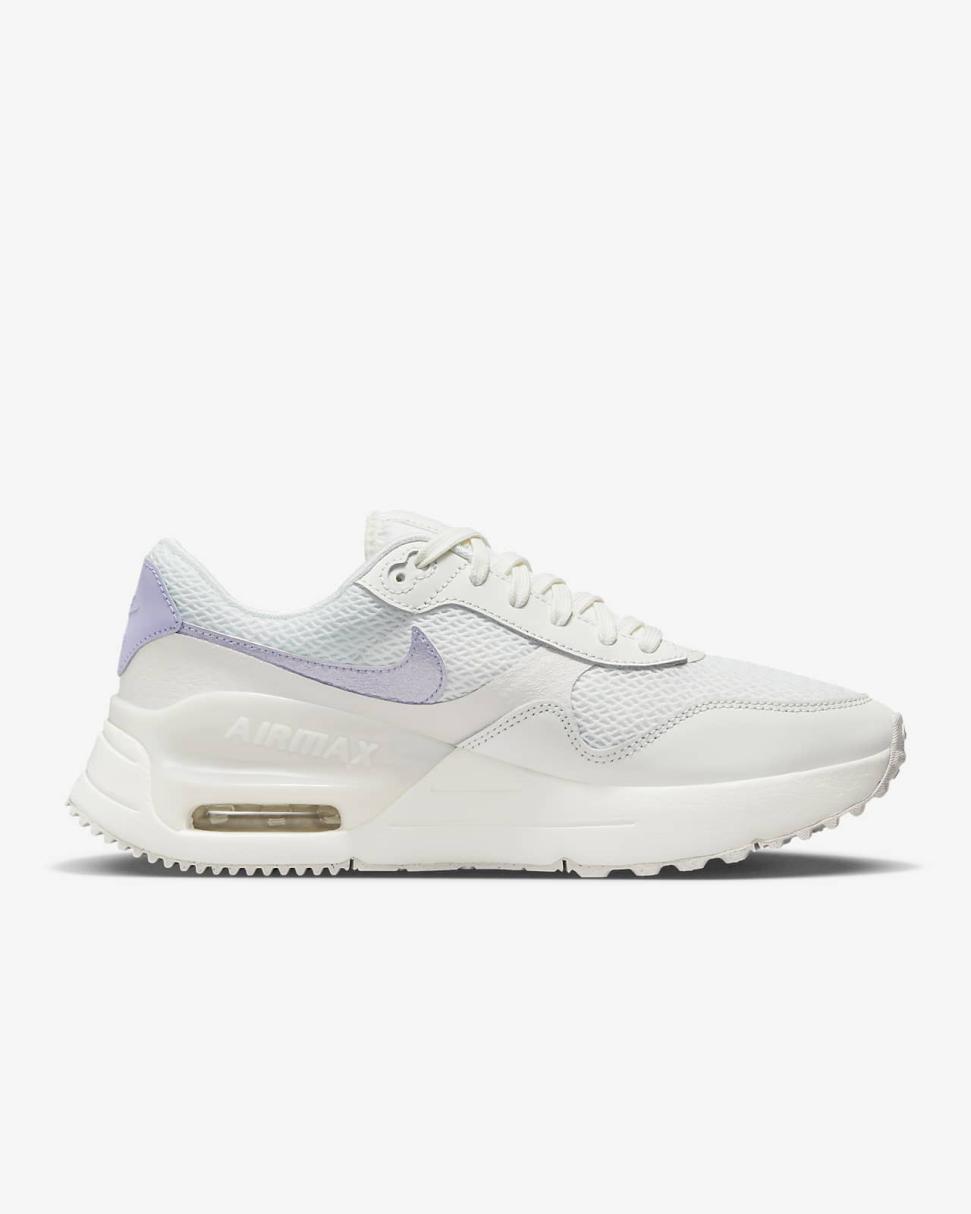Nike Air Max SYSTM Sail/Phantom/Indigo Haze/Oxygen Purple | Womens Nike Lifestyle