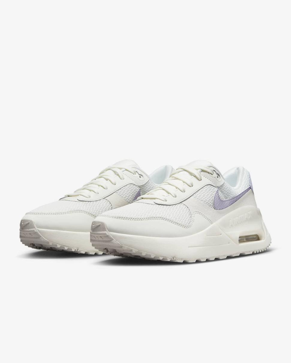 Nike Air Max SYSTM Sail/Phantom/Indigo Haze/Oxygen Purple | Womens Nike Lifestyle