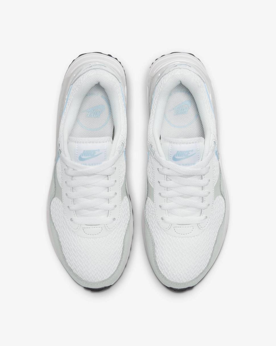 Nike Air Max SYSTM Summit White/Light Silver/White/Ocean Bliss | Womens Nike Lifestyle