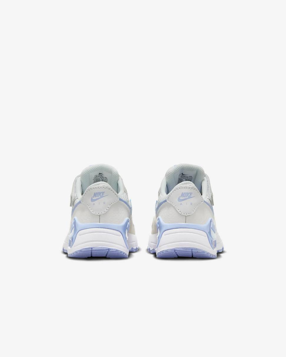 Nike Air Max SYSTM Summit White/White/Pure Platinum/Cobalt Bliss | Kids Nike First Day Kicks