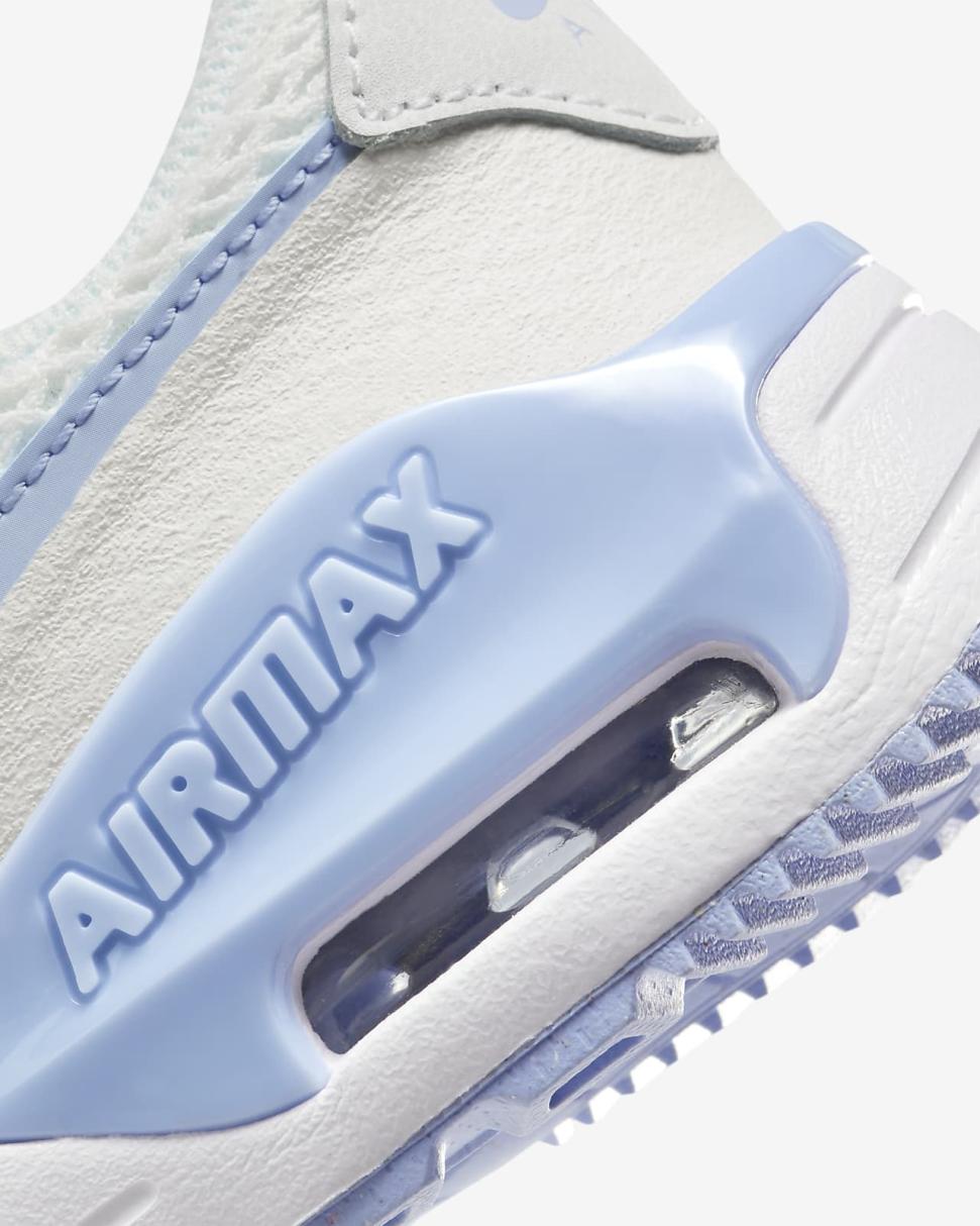 Nike Air Max SYSTM Summit White/White/Pure Platinum/Cobalt Bliss | Kids Nike First Day Kicks