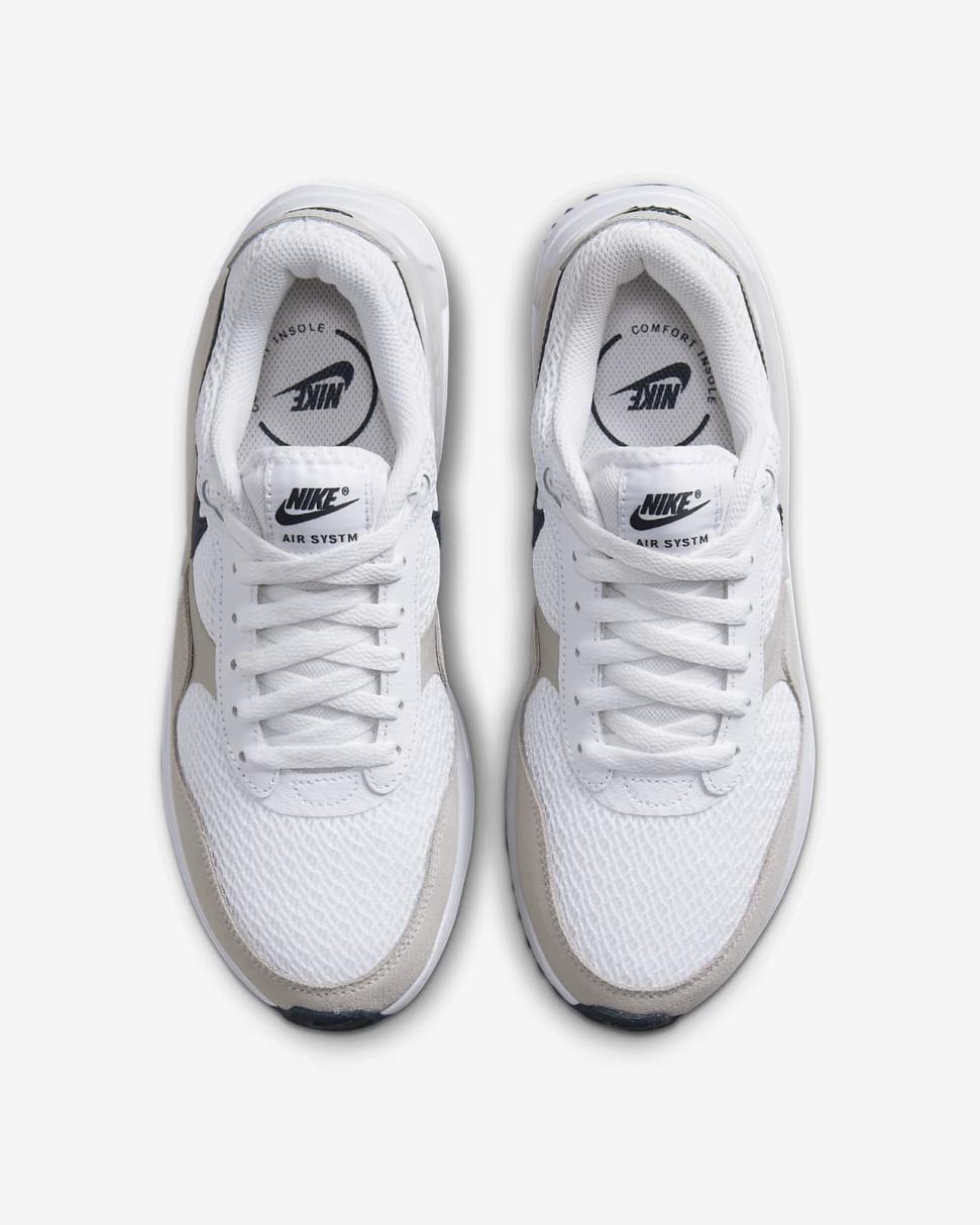 Nike Air Max SYSTM White/Light Iron Ore/Armory Navy | Womens Nike Lifestyle