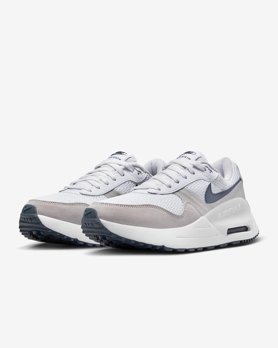 Nike Air Max SYSTM White/Light Iron Ore/Armory Navy | Womens Nike Lifestyle