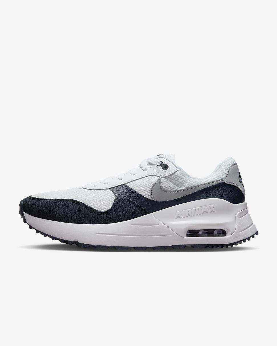 Nike Air Max SYSTM White/Obsidian/Wolf Grey | Mens Nike Lifestyle