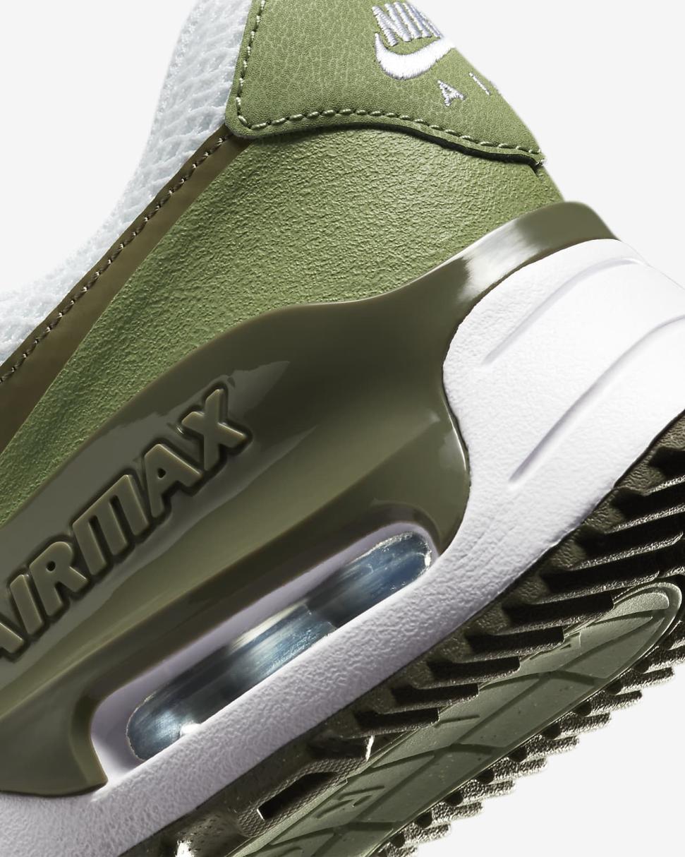 Nike Air Max SYSTM White/Oil Green/Medium Olive | Mens Nike Lifestyle