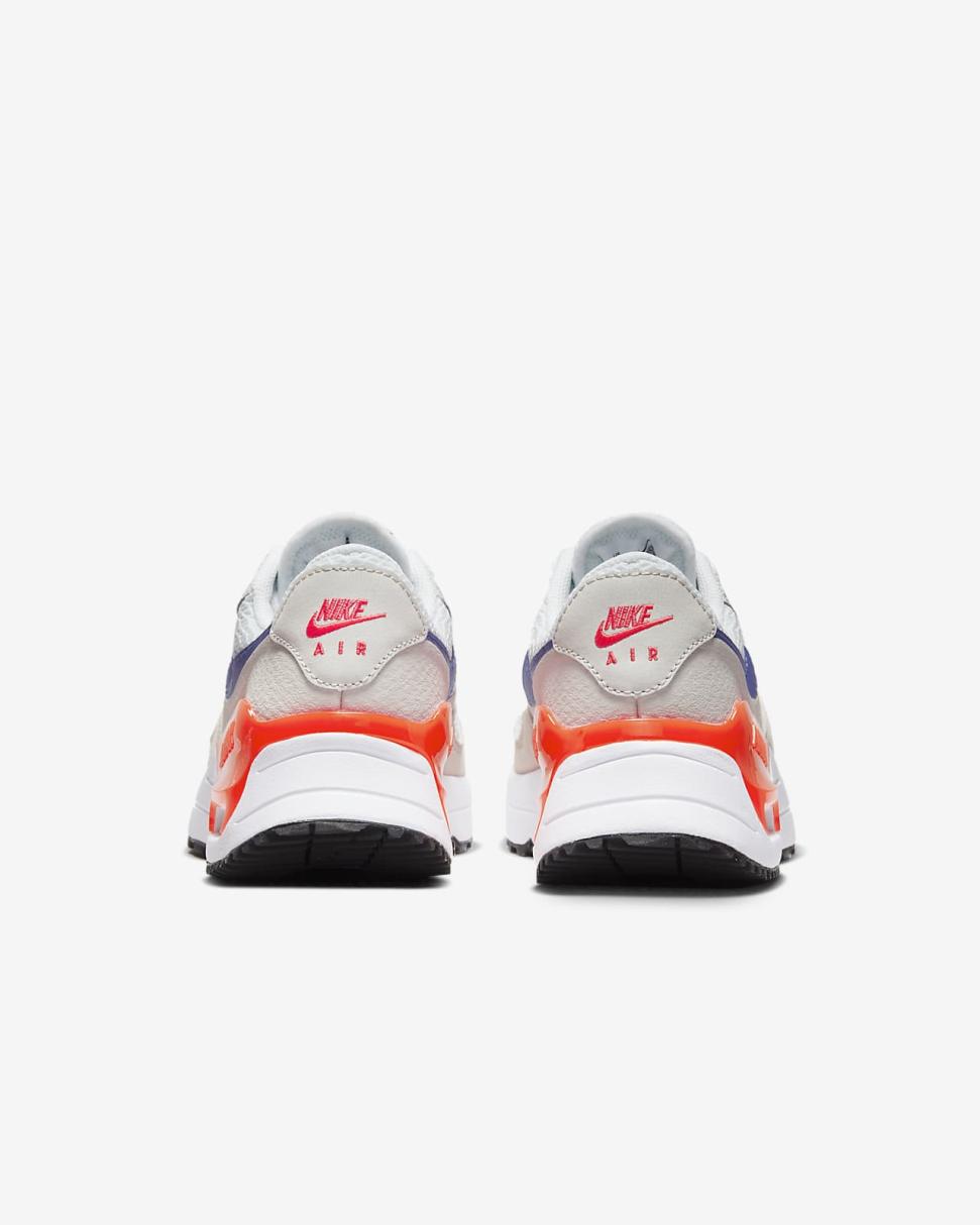 Nike Air Max SYSTM White/Phantom/Bright Crimson/Lapis | Womens Nike Lifestyle