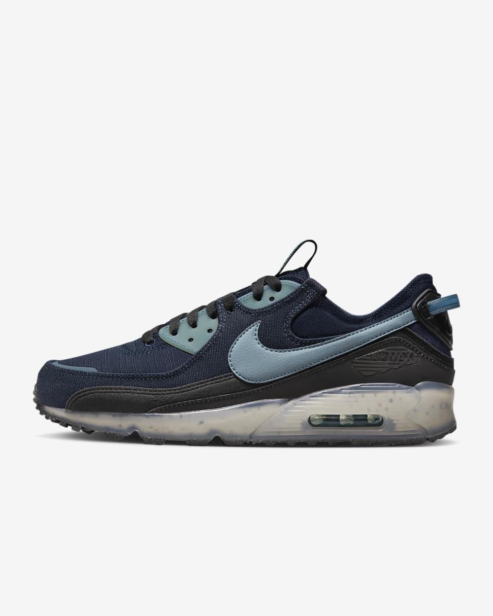 Nike Air Max Terrascape 90 Midnight Navy/Obsidian/Black/Noise Aqua | Mens Nike Lifestyle