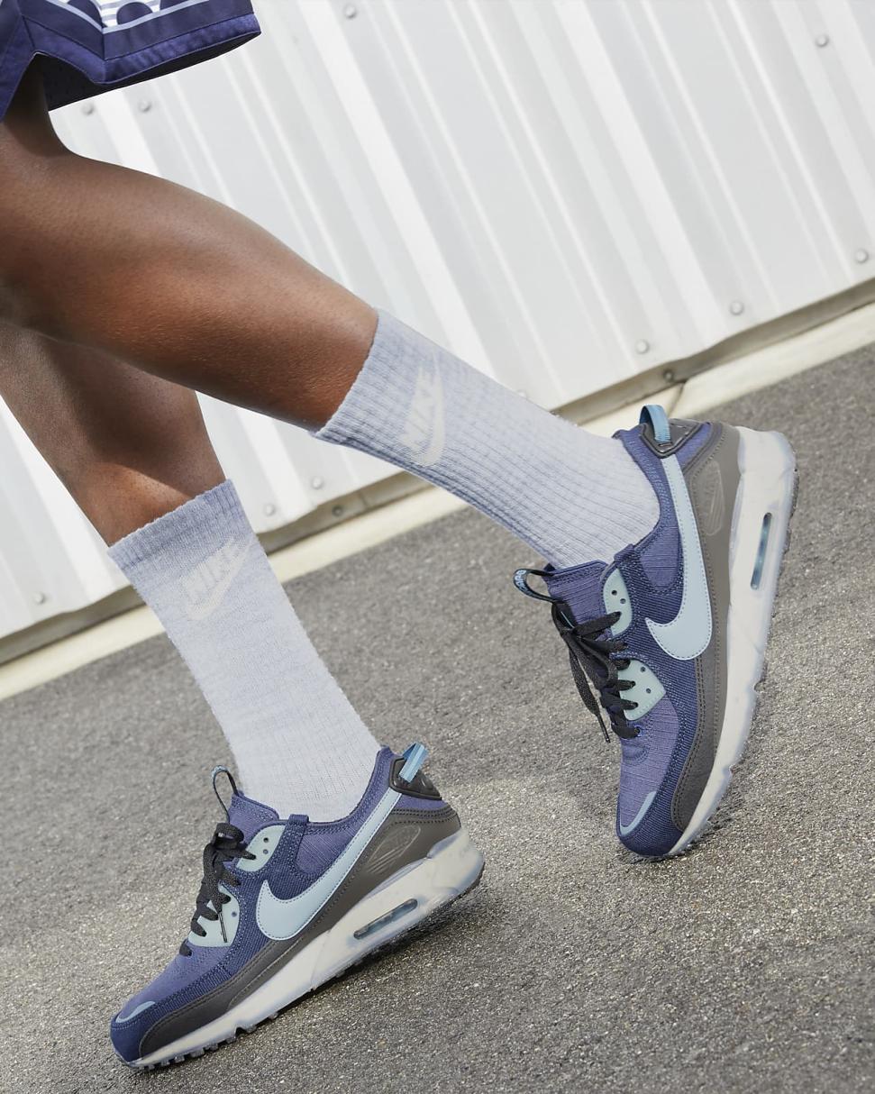 Nike Air Max Terrascape 90 Midnight Navy/Obsidian/Black/Noise Aqua | Mens Nike Lifestyle