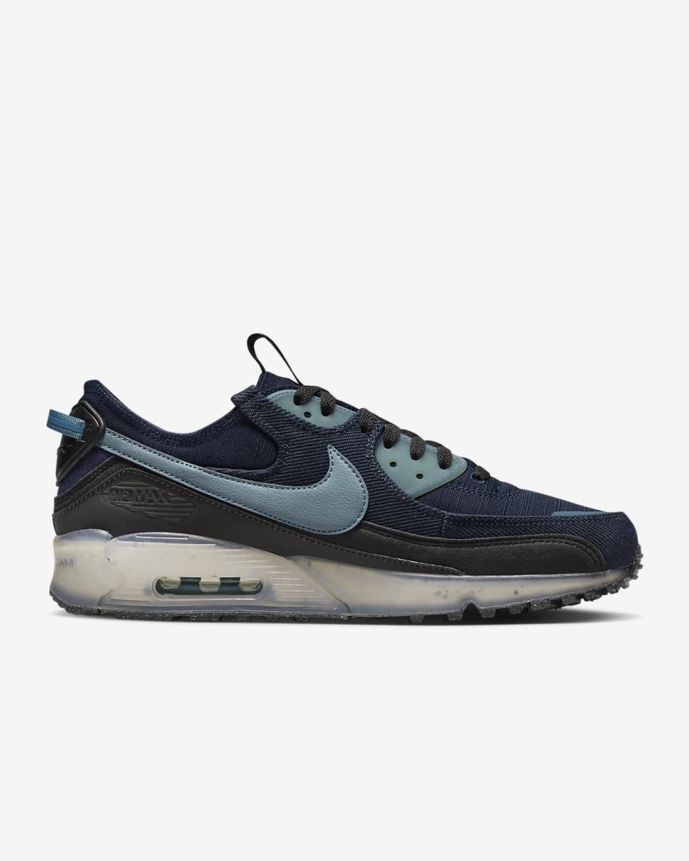 Nike Air Max Terrascape 90 Midnight Navy/Obsidian/Black/Noise Aqua | Mens Nike Lifestyle