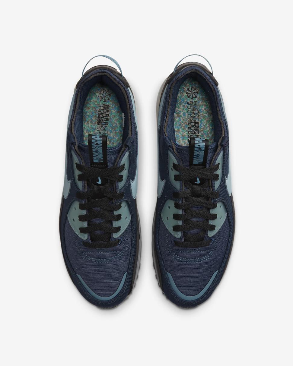 Nike Air Max Terrascape 90 Midnight Navy/Obsidian/Black/Noise Aqua | Mens Nike Lifestyle