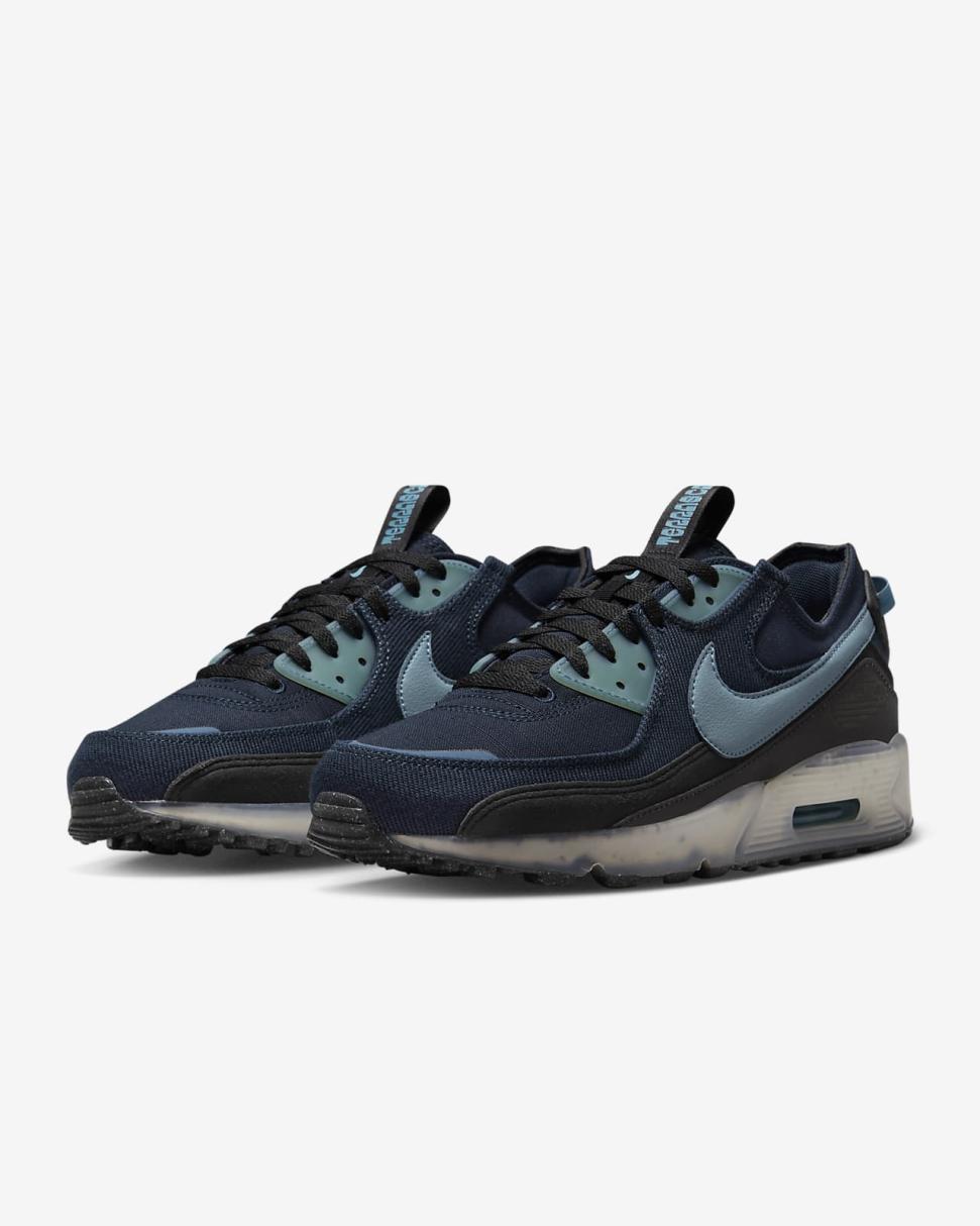 Nike Air Max Terrascape 90 Midnight Navy/Obsidian/Black/Noise Aqua | Mens Nike Lifestyle