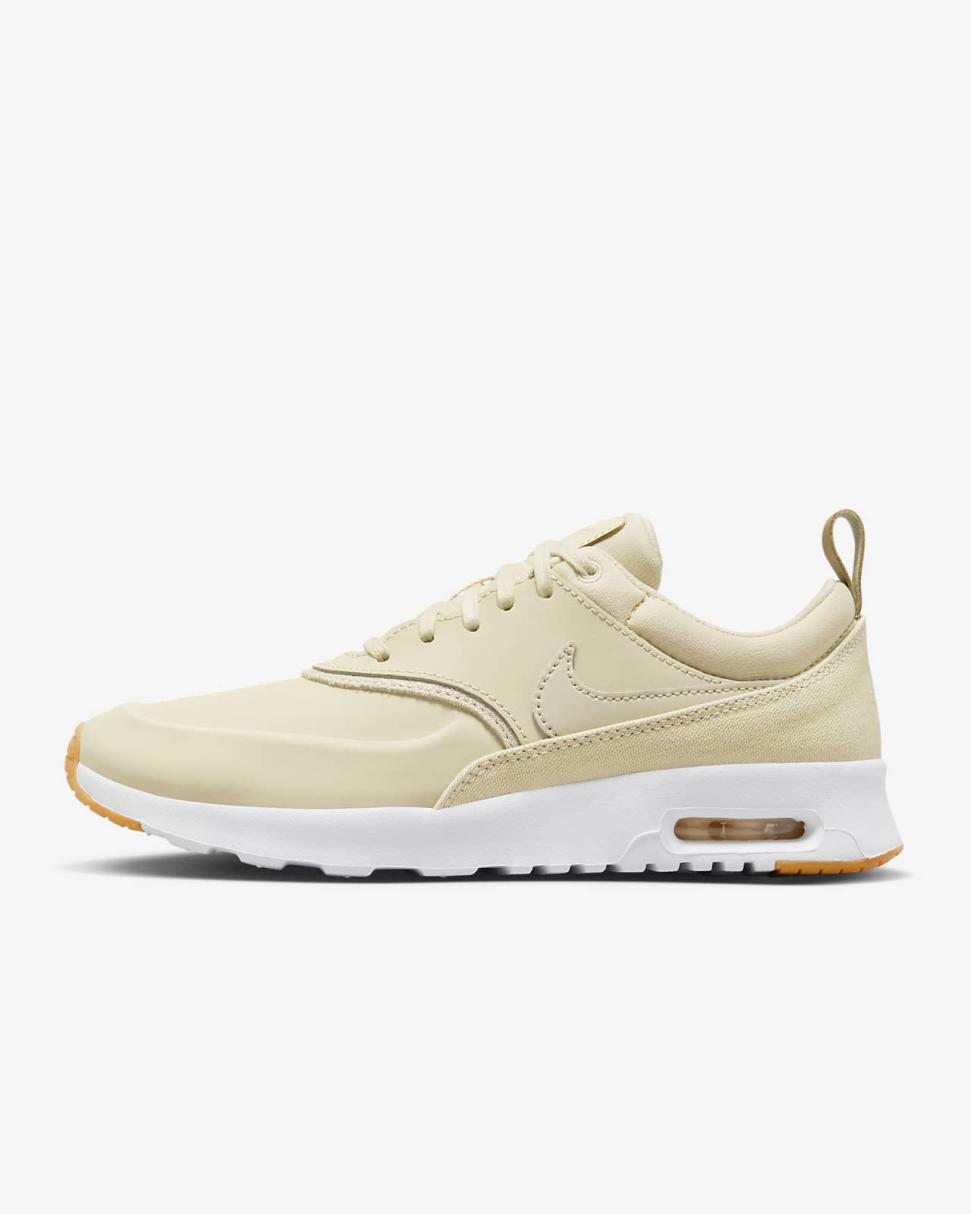 Nike Air Max Thea Premium Beach/Metallic Gold/Sail/Beach | Womens Nike Lifestyle