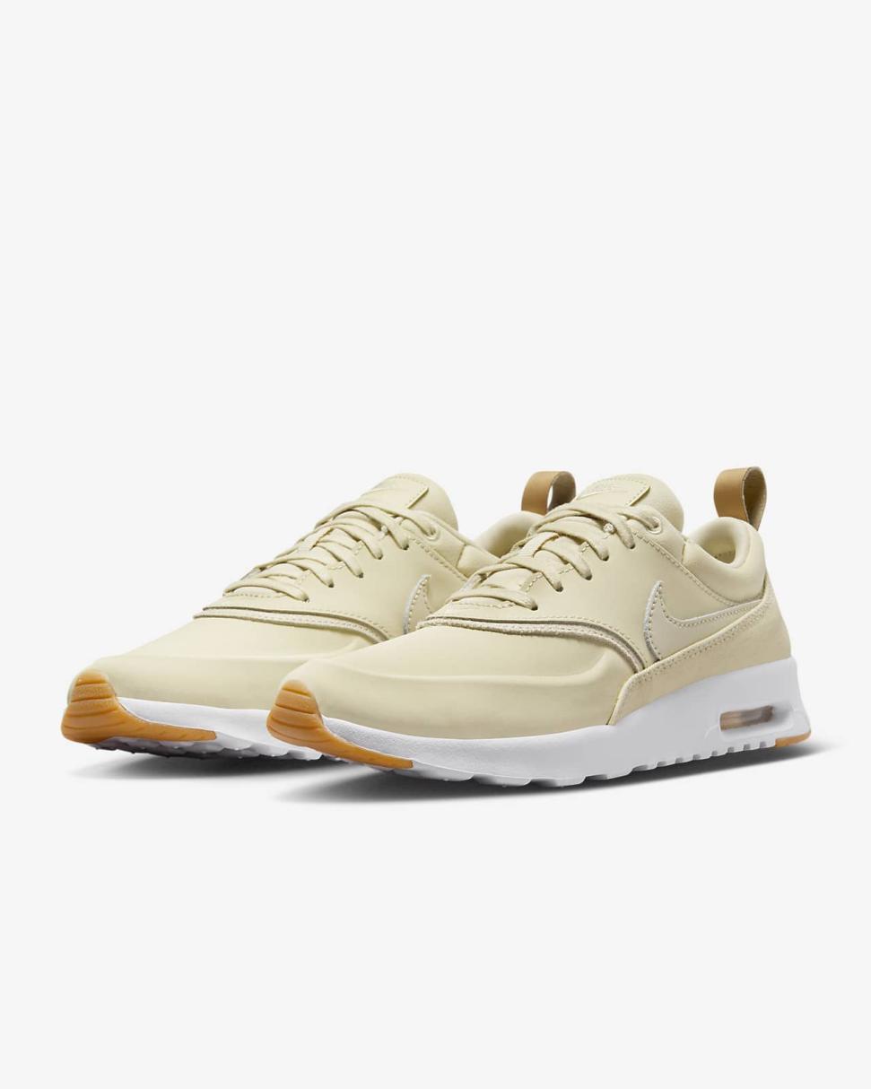 Nike Air Max Thea Premium Beach/Metallic Gold/Sail/Beach | Womens Nike Lifestyle