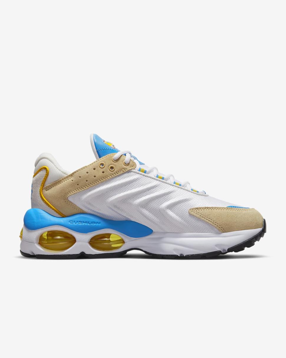 Nike Air Max TW SE Summit White/Sesame/Light Photo Blue/Safety Orange | Mens Nike Lifestyle