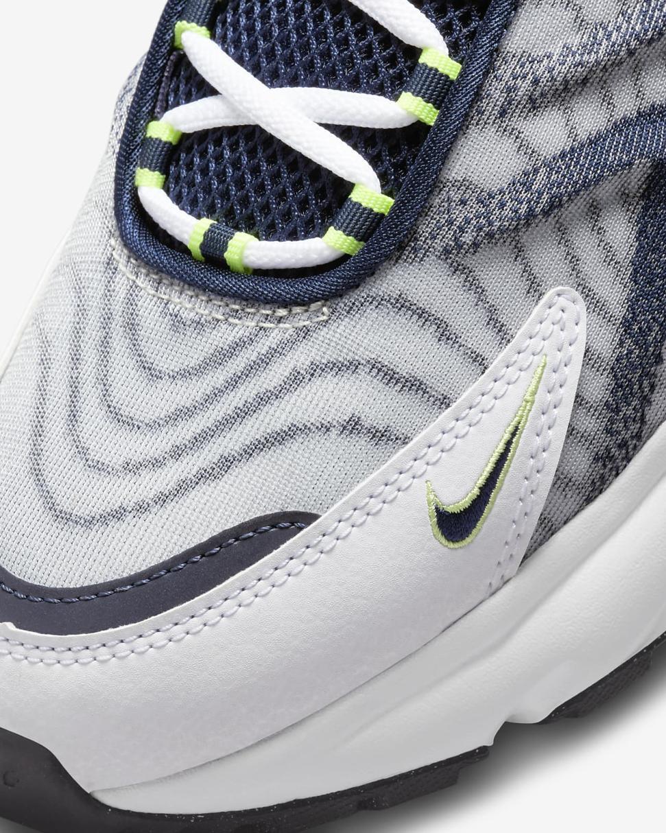 Nike Air Max TW White/Light Lemon Twist/Pure Platinum/Midnight Navy | Mens Nike First Day Kicks