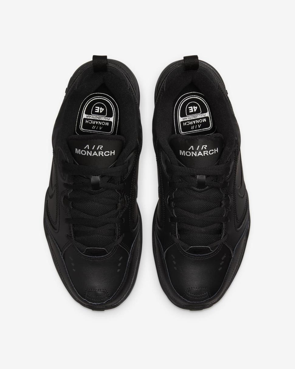 Nike Air Monarch IV Black/Black | Mens Nike Training & Gym