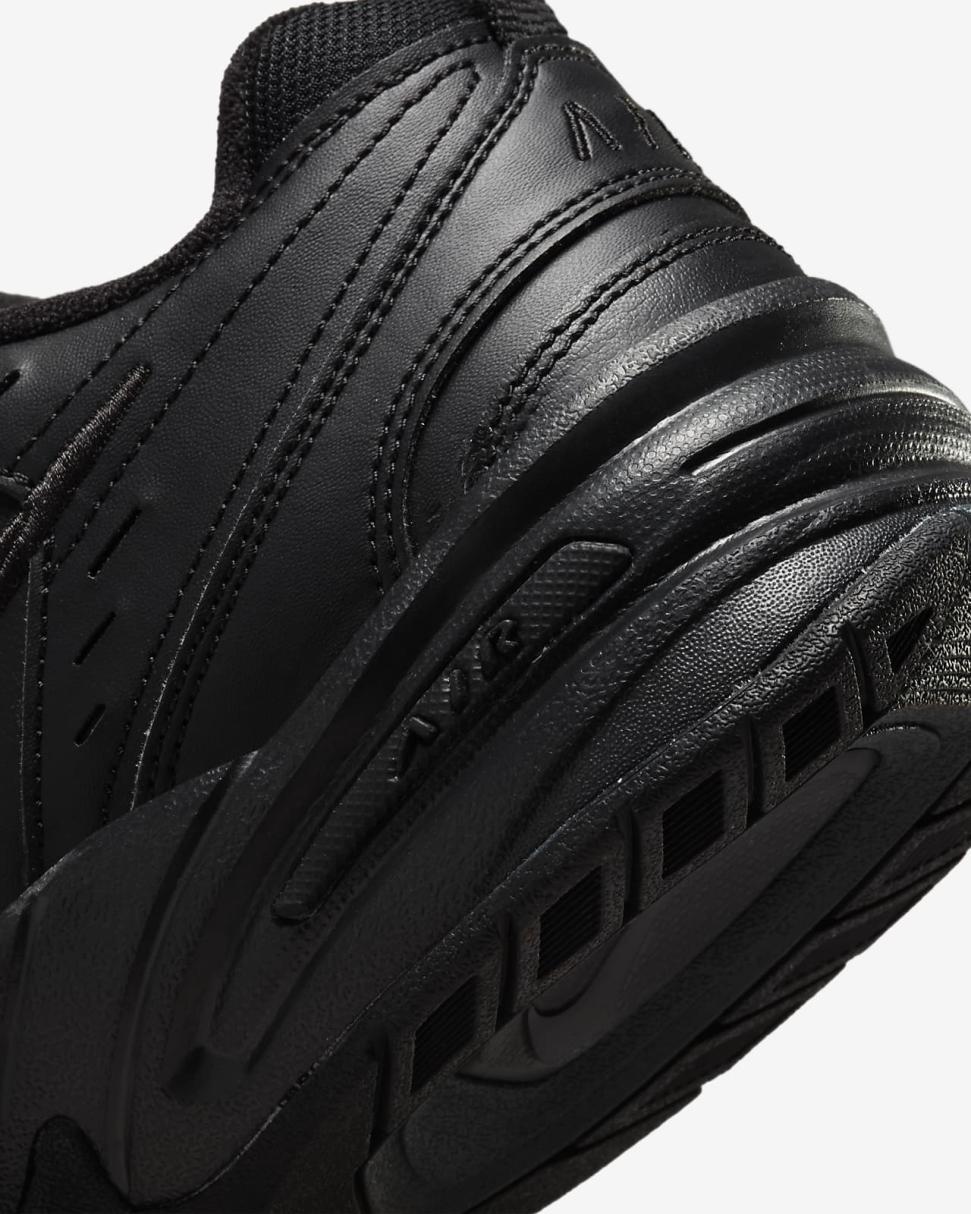 Nike Air Monarch IV Black/Black | Mens Nike Training & Gym