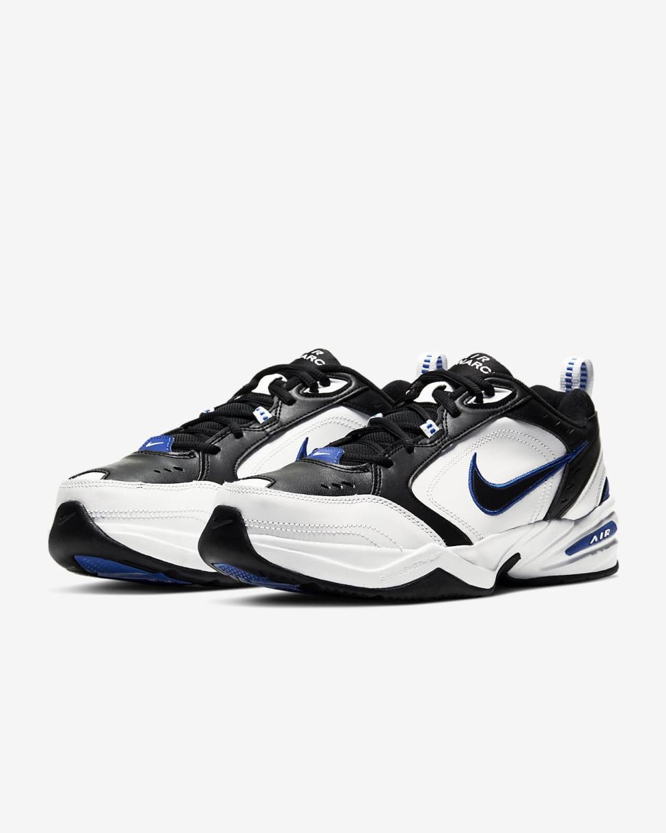 Nike Air Monarch IV Black/White/Black | Mens Nike Training & Gym