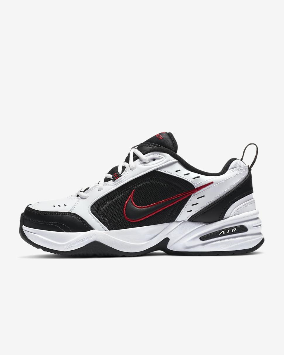 Nike Air Monarch IV White/Black | Mens Nike Lifestyle