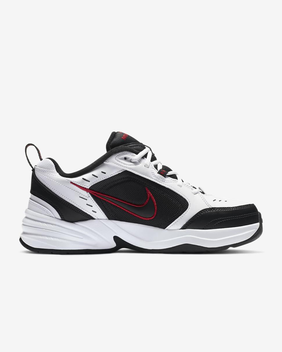 Nike Air Monarch IV White/Black | Mens Nike Lifestyle