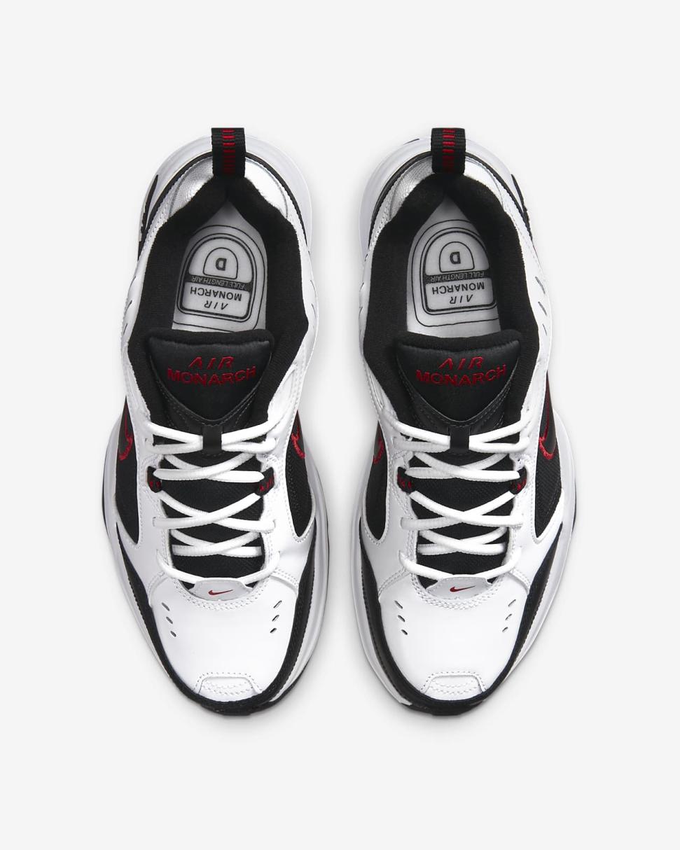 Nike Air Monarch IV White/Black | Mens Nike Lifestyle