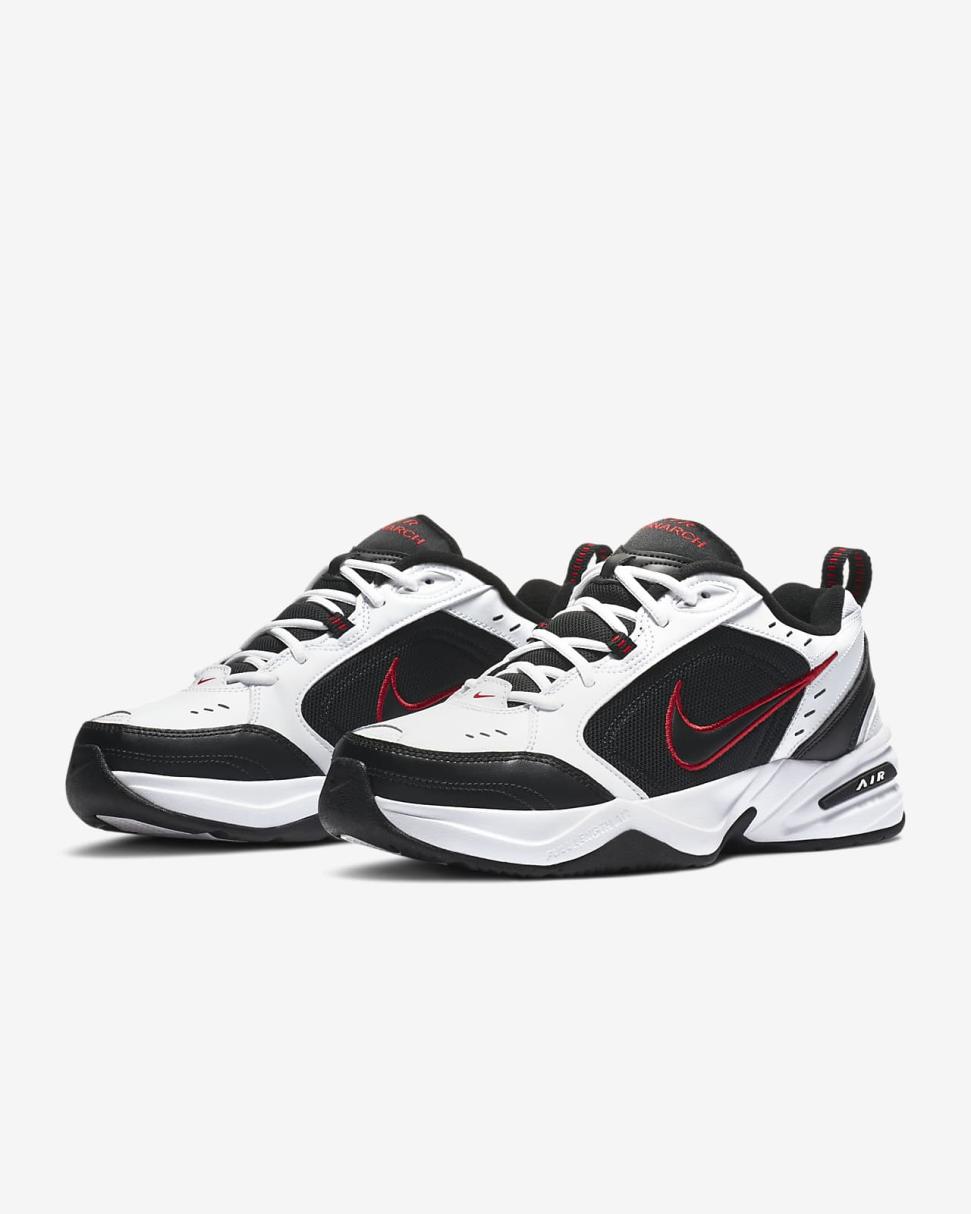 Nike Air Monarch IV White/Black | Mens Nike Lifestyle