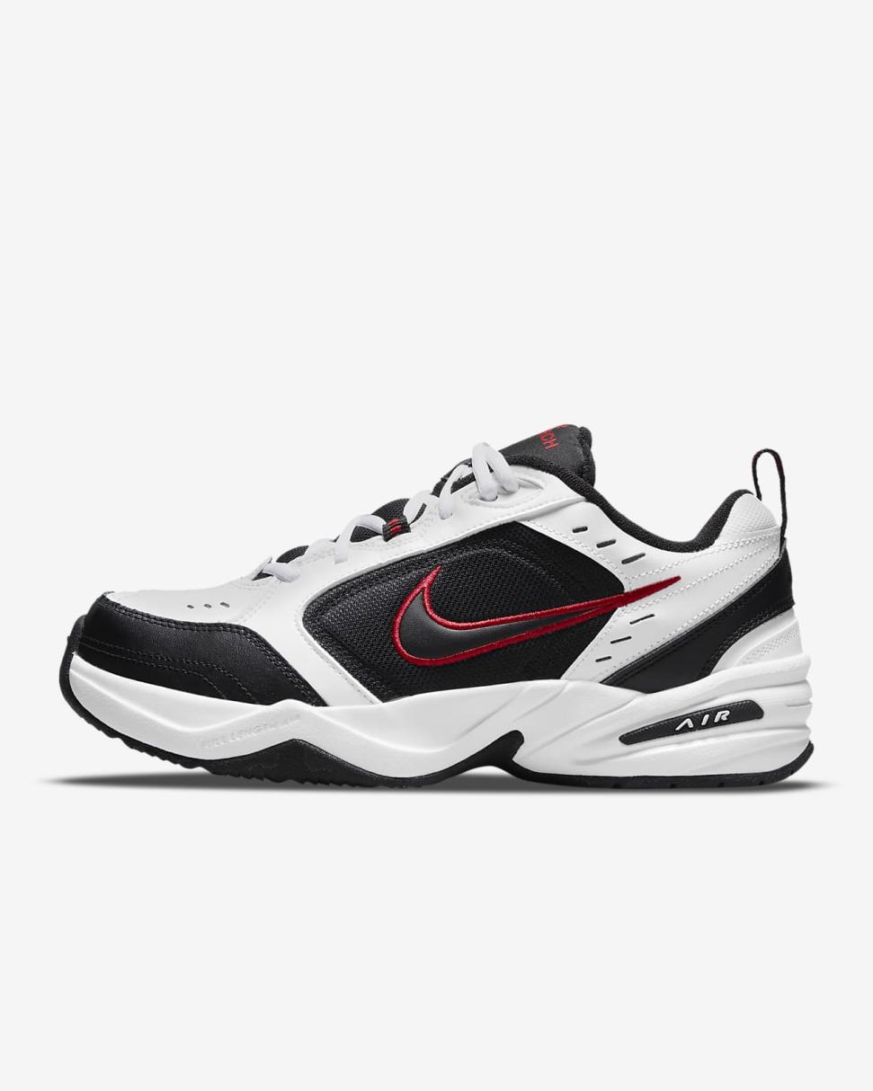 Nike Air Monarch IV White/Black | Mens Nike Training & Gym
