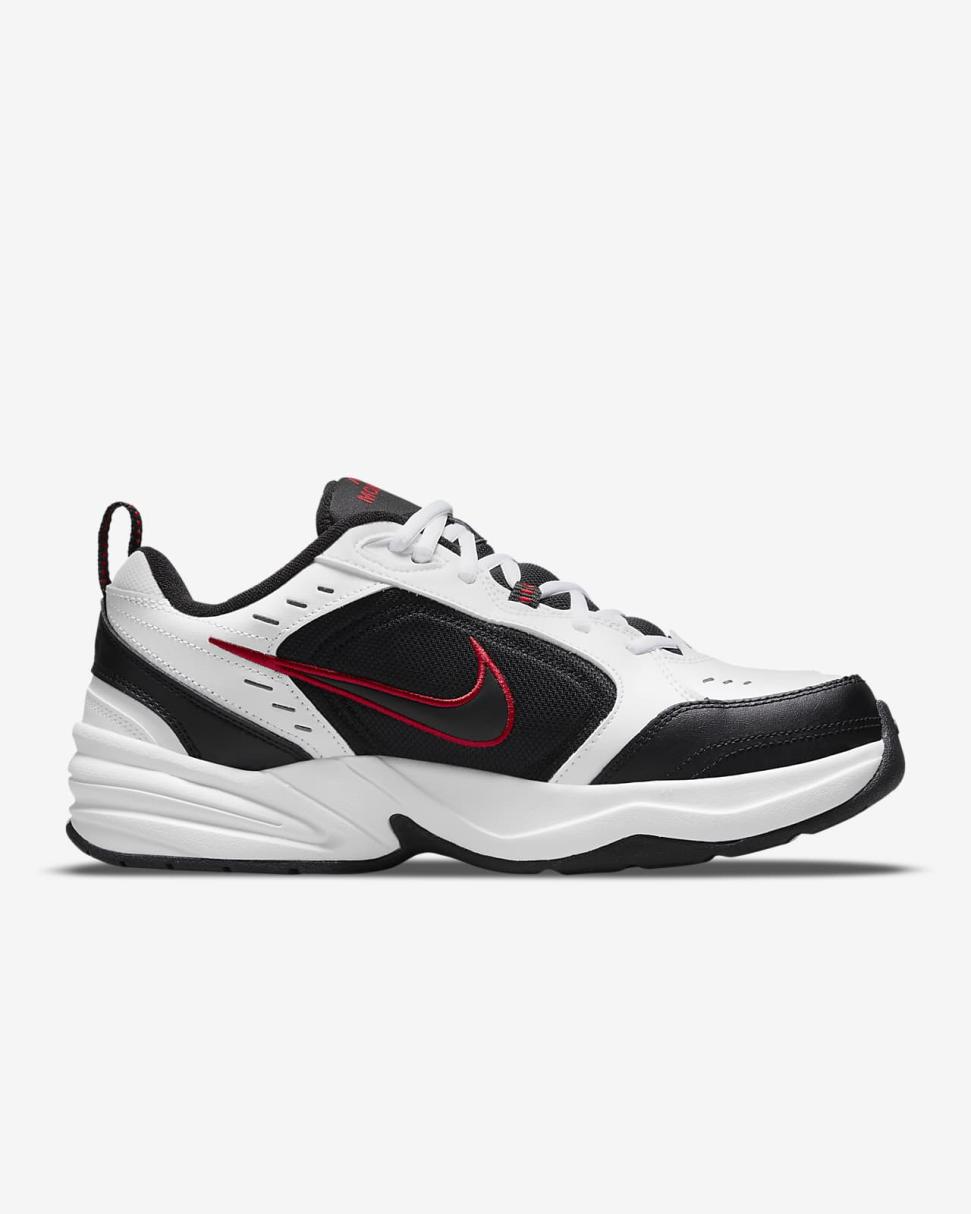 Nike Air Monarch IV White/Black | Mens Nike Training & Gym