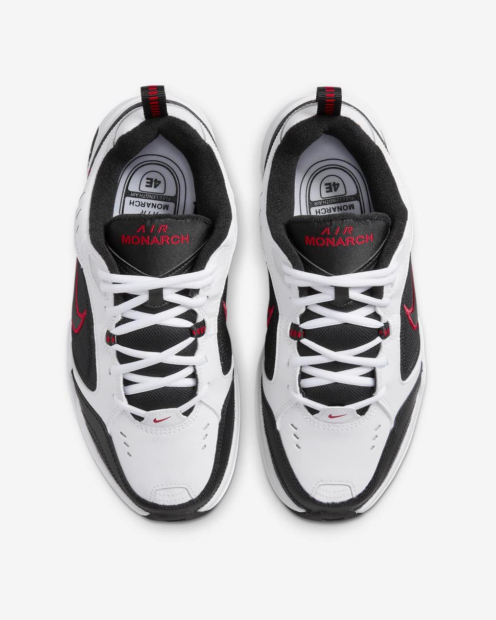 Nike Air Monarch IV White/Black | Mens Nike Training & Gym