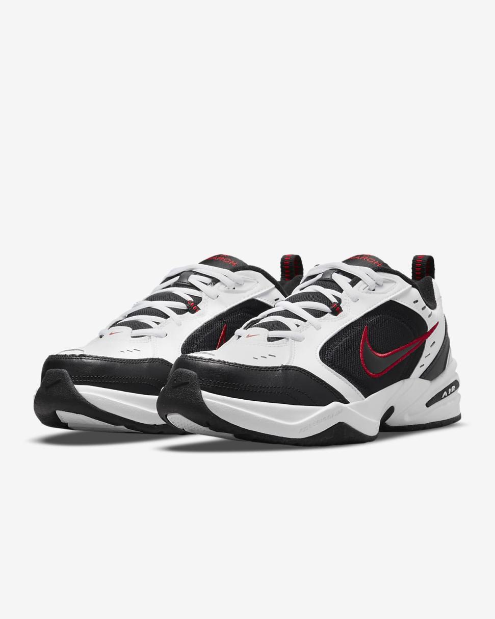 Nike Air Monarch IV White/Black | Mens Nike Training & Gym