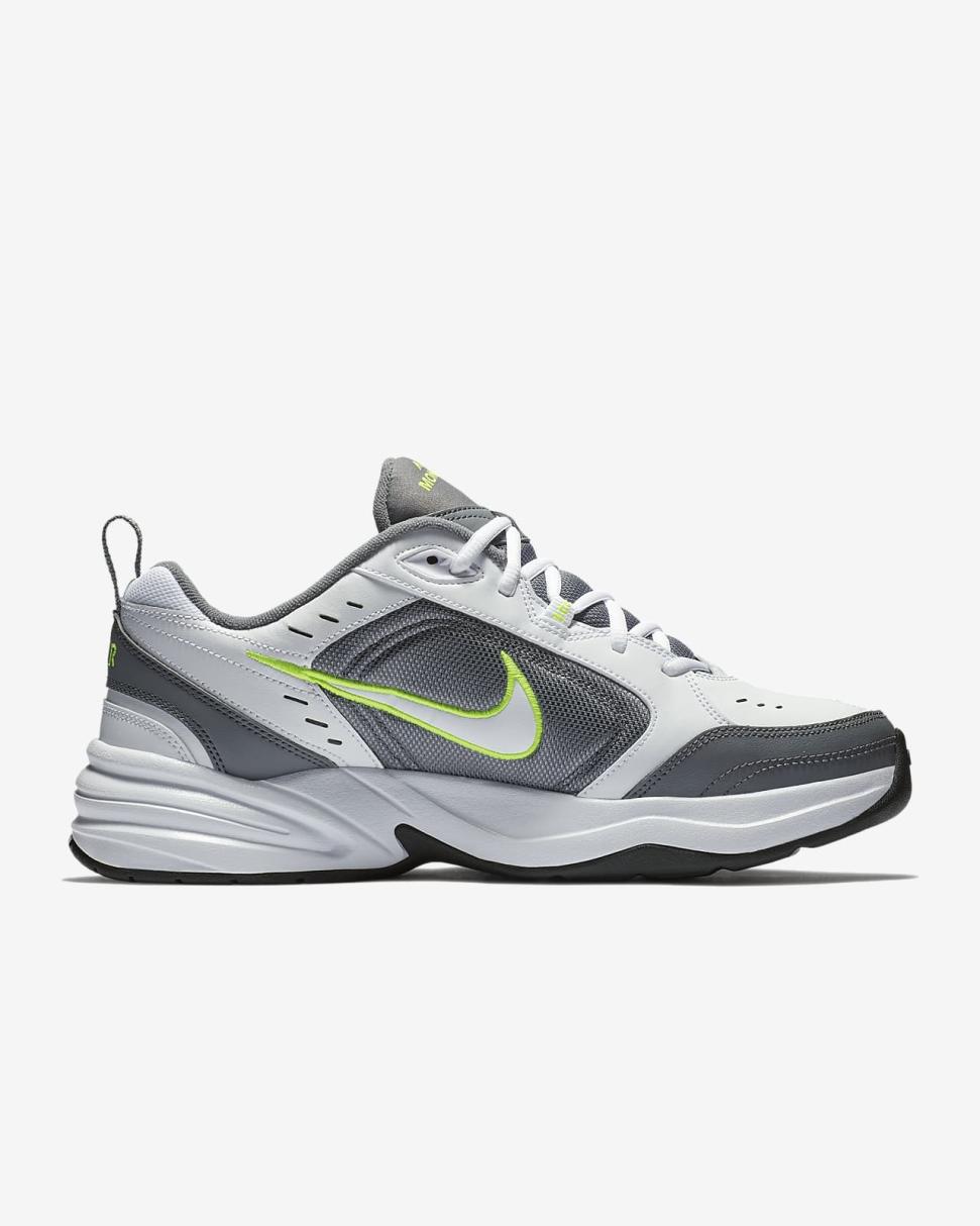 Nike Air Monarch IV White/Cool Grey/Anthracite/White | Mens Nike Lifestyle
