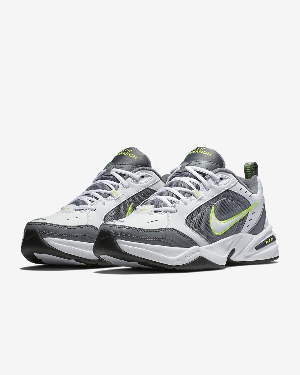 Nike Air Monarch IV White/Cool Grey/Anthracite/White | Mens Nike Lifestyle