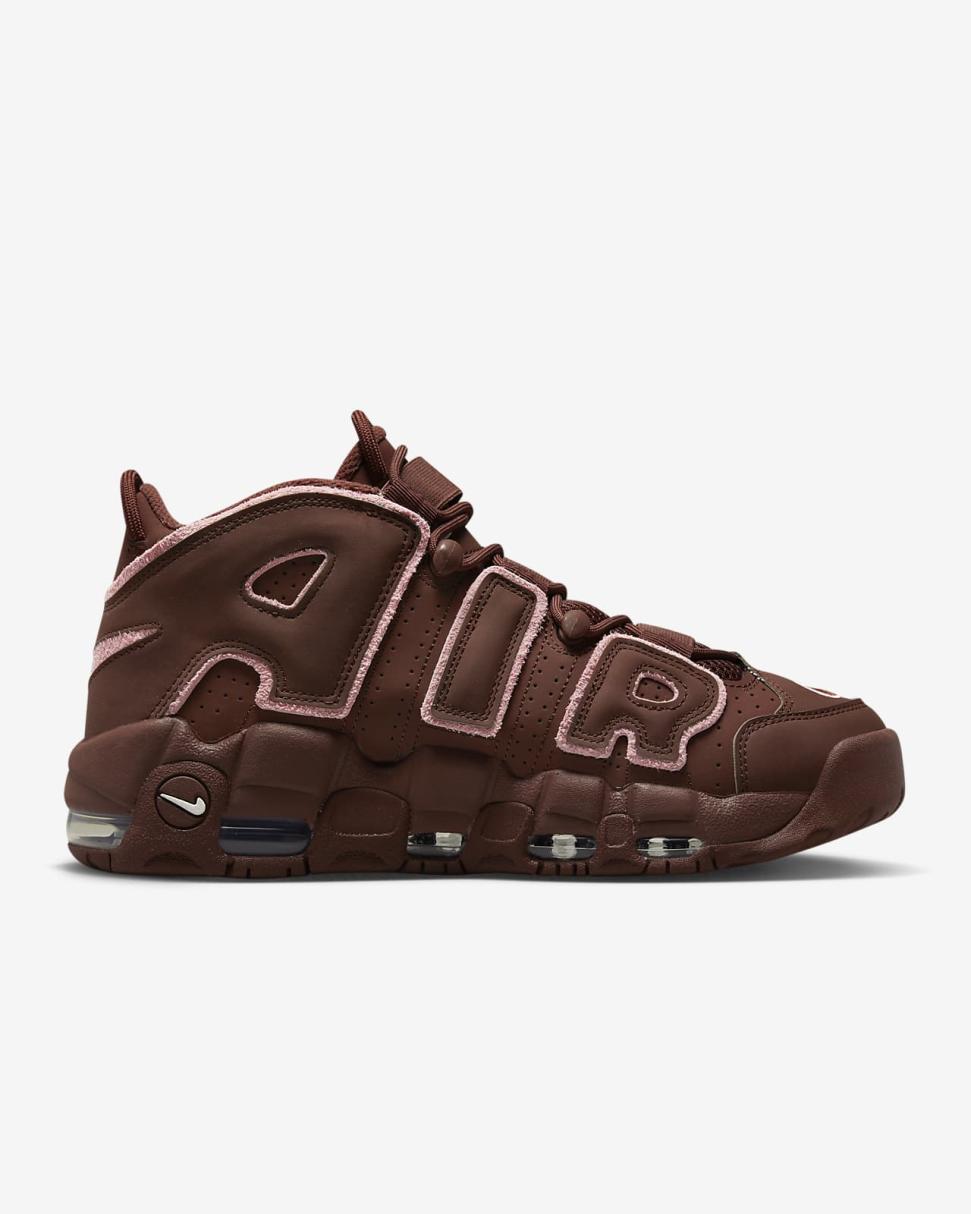 Nike Air More Uptempo '96 Dark Pony/Coconut Milk/Sail/Medium Soft Pink | Mens Nike Lifestyle