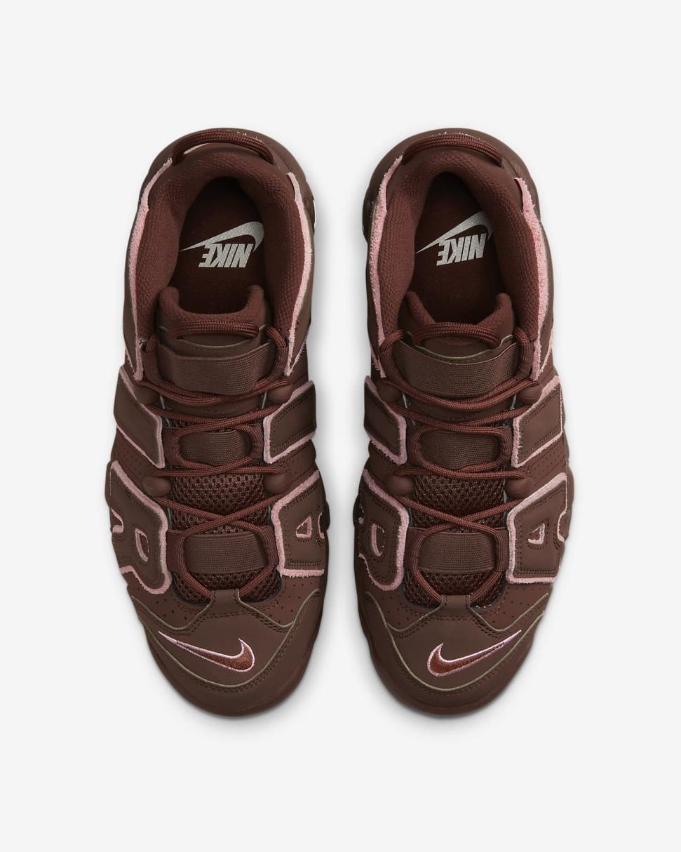 Nike Air More Uptempo '96 Dark Pony/Coconut Milk/Sail/Medium Soft Pink | Mens Nike Lifestyle
