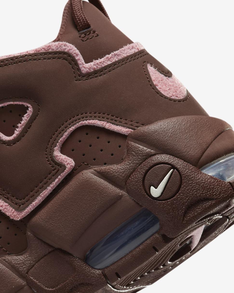 Nike Air More Uptempo '96 Dark Pony/Coconut Milk/Sail/Medium Soft Pink | Mens Nike Lifestyle