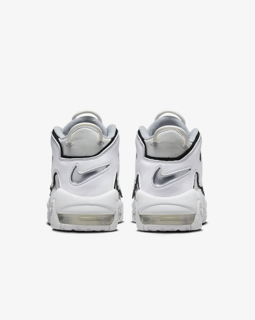 Nike Air More Uptempo '96 Photon Dust/White/Black/Metallic Silver | Mens Nike Lifestyle