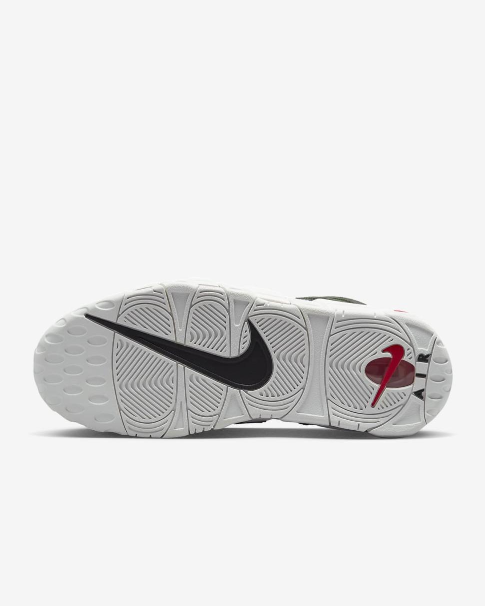 Nike Air More Uptempo '96 Summit White/Black/White/University Red | Mens Nike Lifestyle