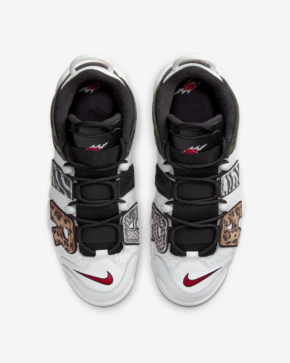 Nike Air More Uptempo '96 Summit White/Black/White/University Red | Mens Nike Lifestyle