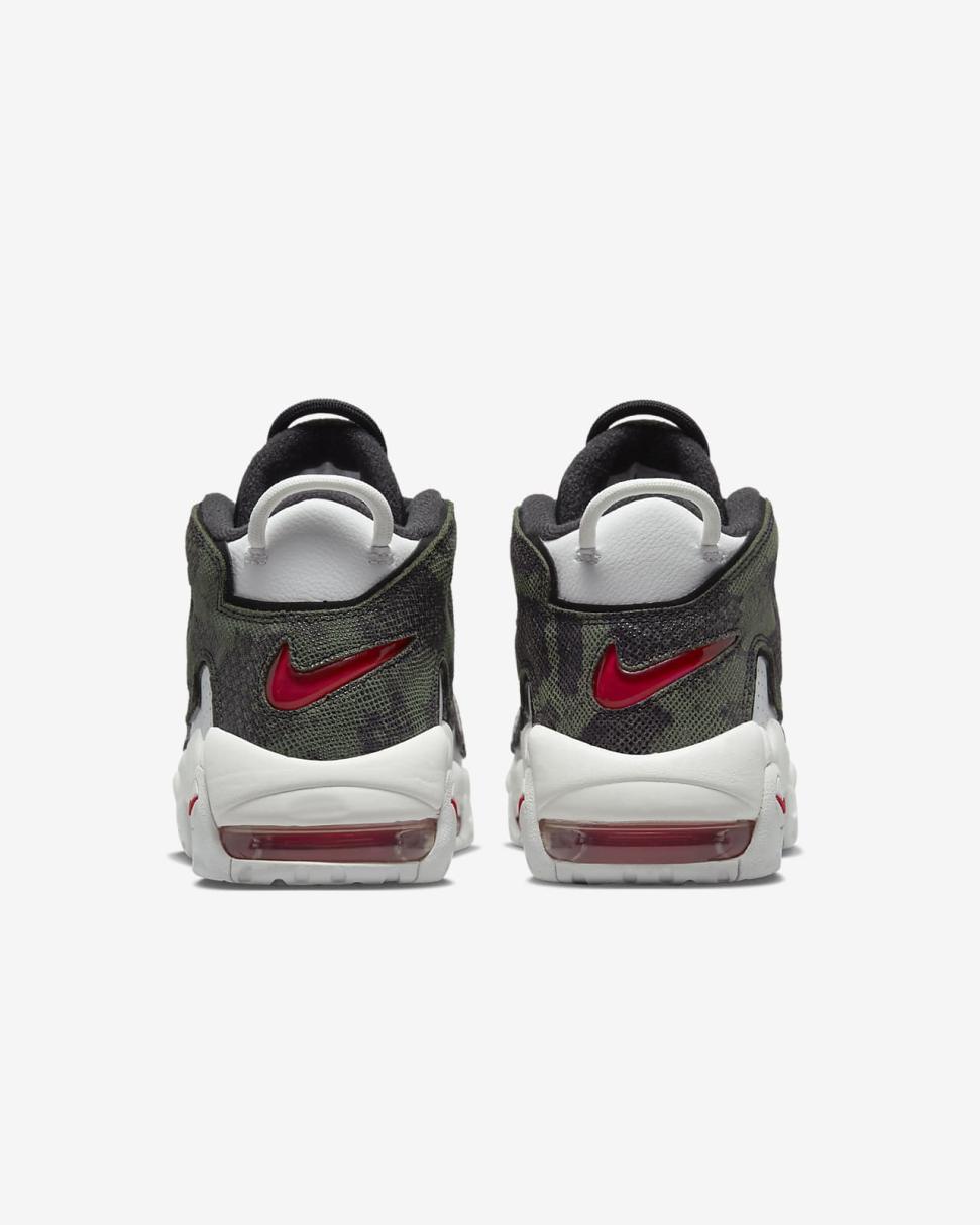 Nike Air More Uptempo '96 Summit White/Black/White/University Red | Mens Nike Lifestyle