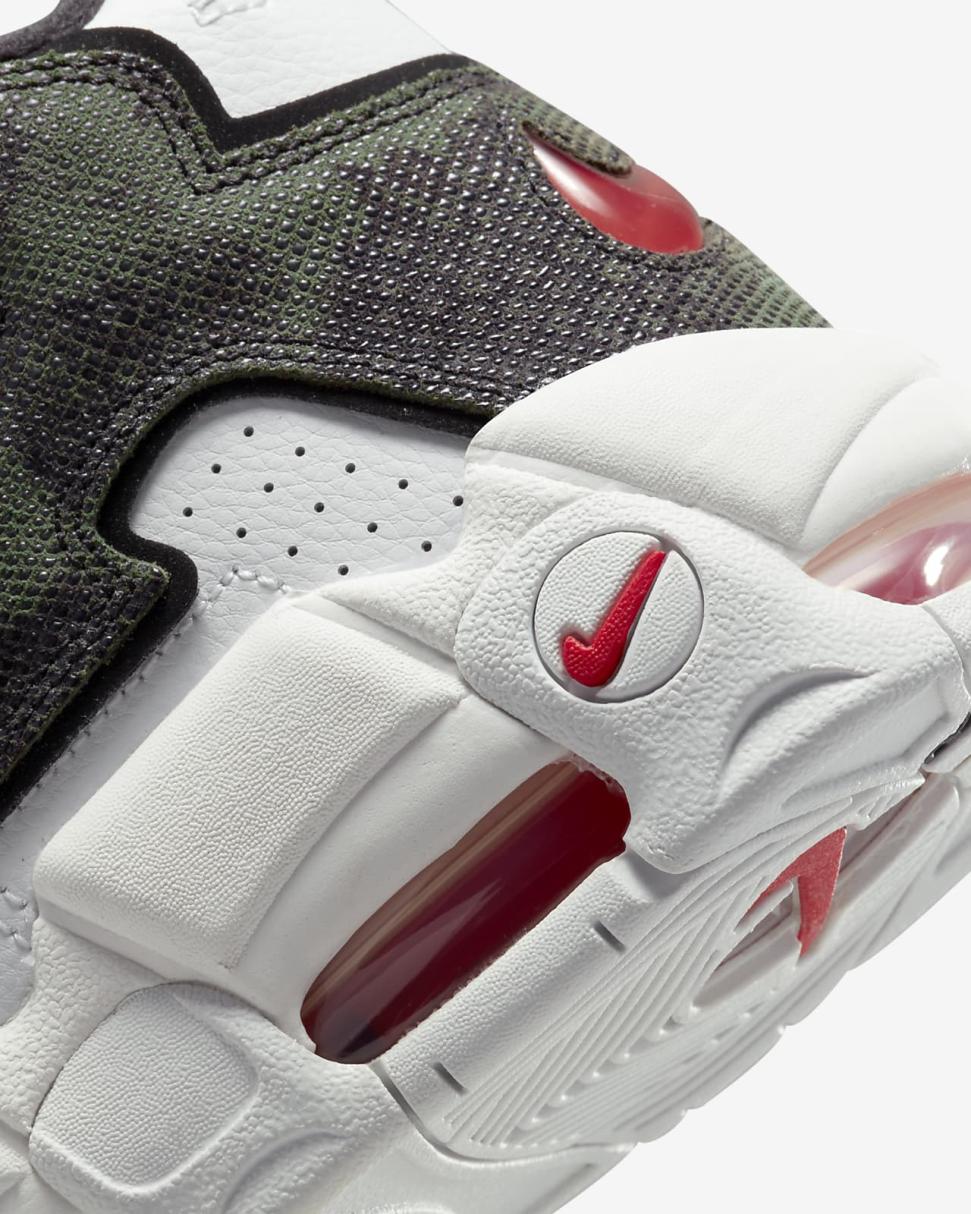 Nike Air More Uptempo '96 Summit White/Black/White/University Red | Mens Nike Lifestyle