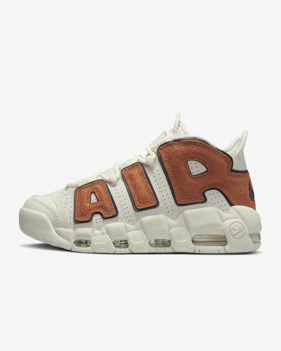 Nike Air More Uptempo Phantom/Dark Russet/Sail/Black | Womens Nike Lifestyle
