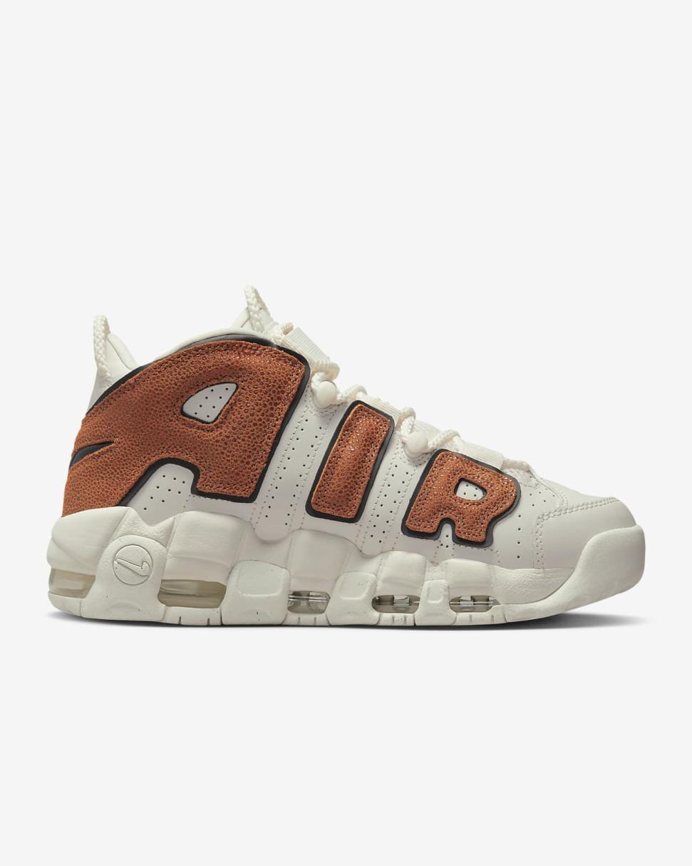 Nike Air More Uptempo Phantom/Dark Russet/Sail/Black | Womens Nike Lifestyle