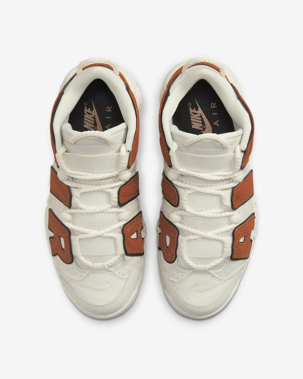 Nike Air More Uptempo Phantom/Dark Russet/Sail/Black | Womens Nike Lifestyle