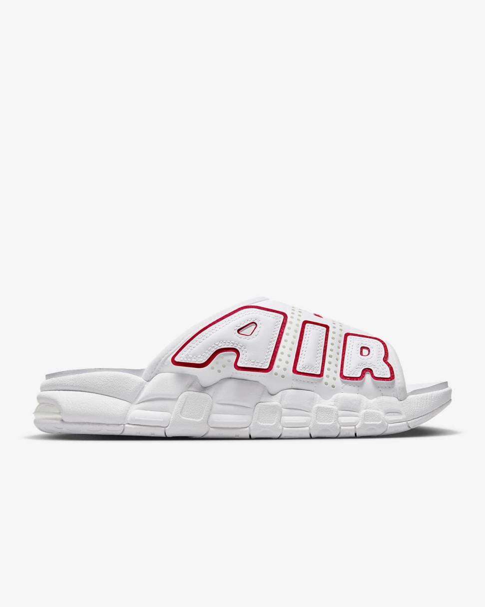 Nike Air More Uptempo White/White/University Red | Mens/Womens Nike Lifestyle
