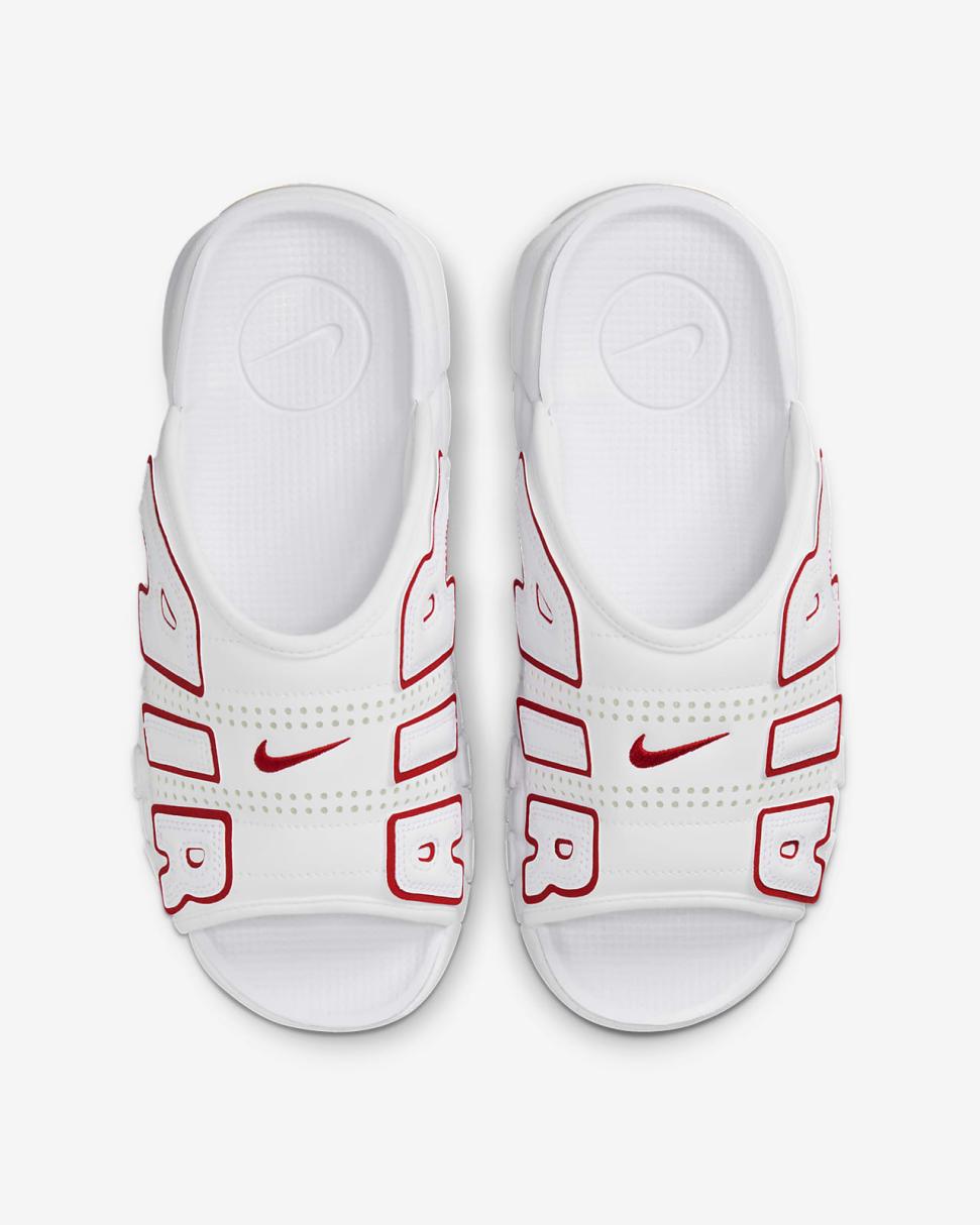 Nike Air More Uptempo White/White/University Red | Mens/Womens Nike Lifestyle