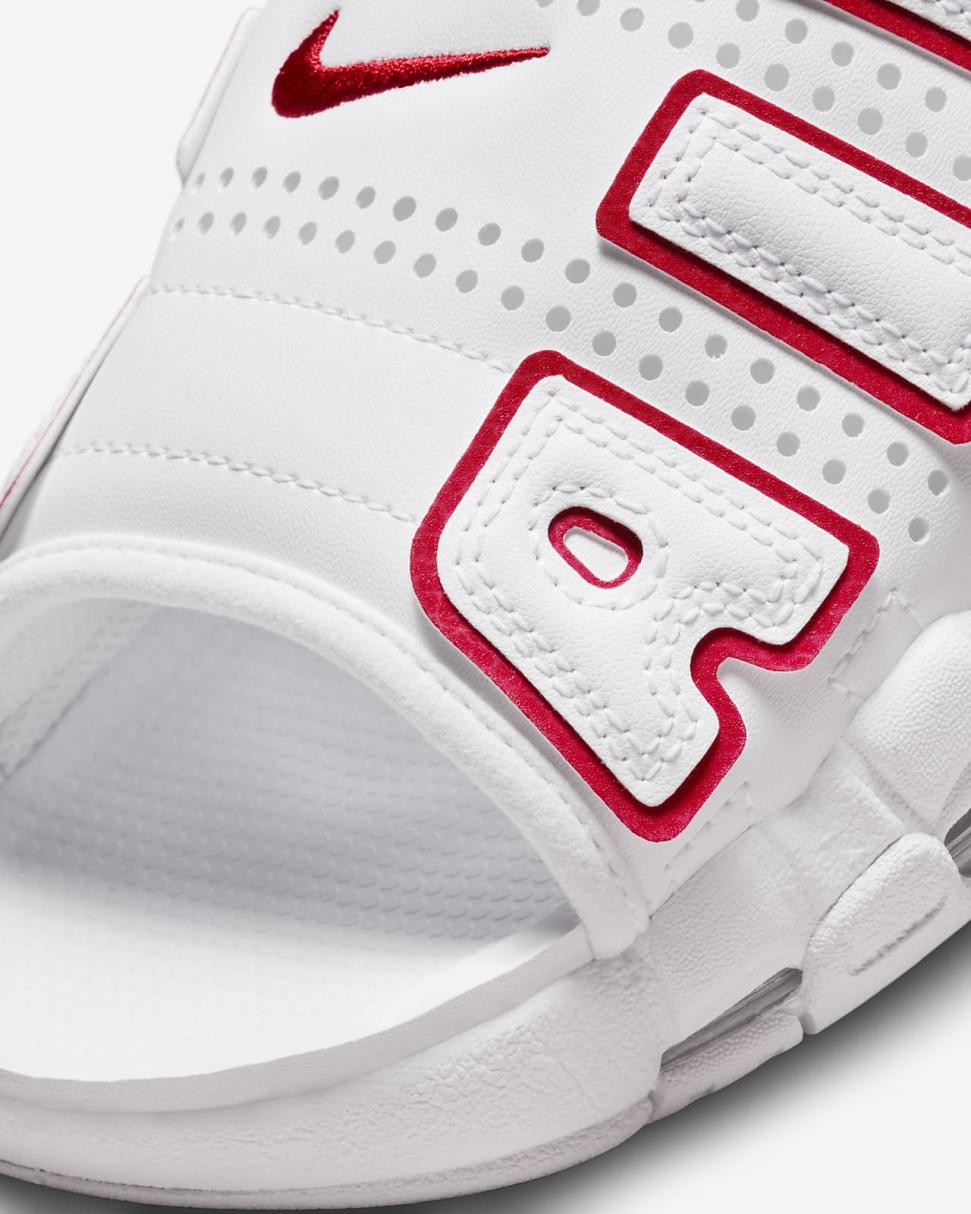 Nike Air More Uptempo White/White/University Red | Mens/Womens Nike Lifestyle